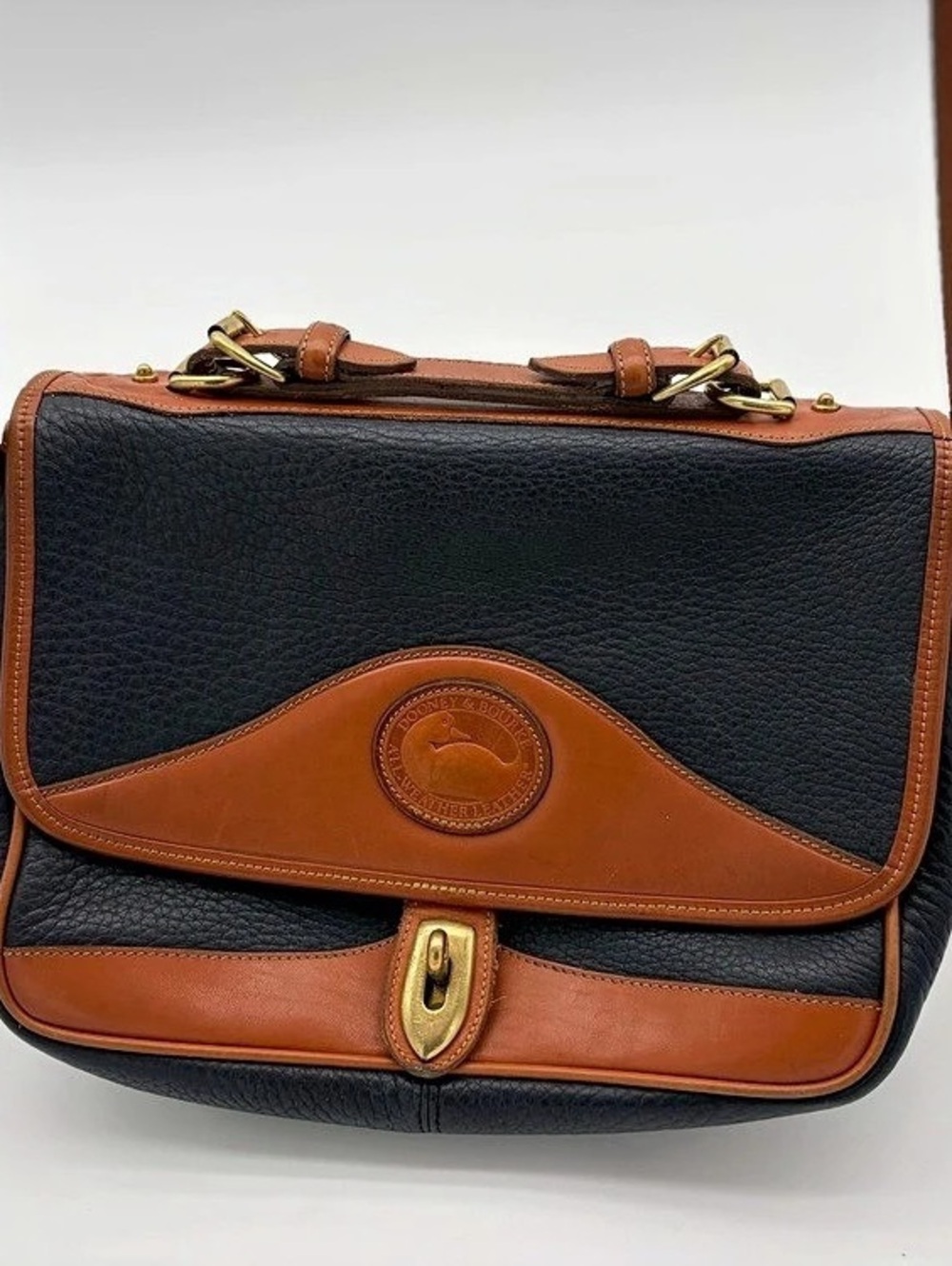 Dooney & Bourke Vintage All Weather Leather Norfolk Satchel